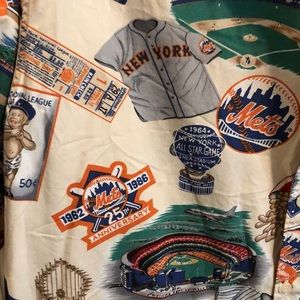 VGU MLB NY Mets Mens Shirt XXL *NICE*